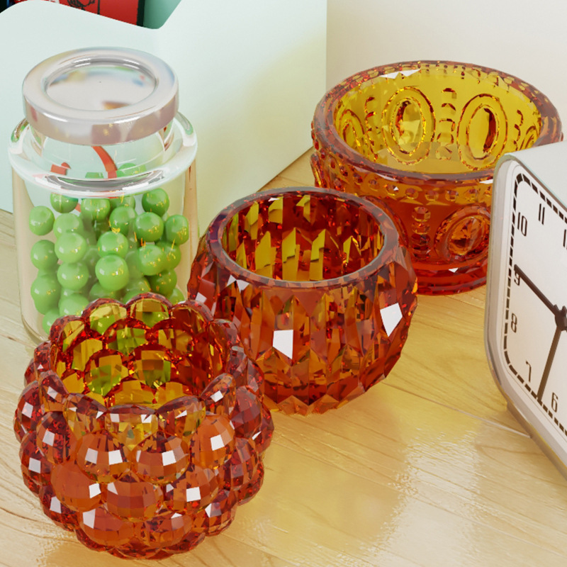 アロマテラピー用ラウンド収納ボックス、石膏シリコンモールド、 - Coaster Mold Round のレビューと価格