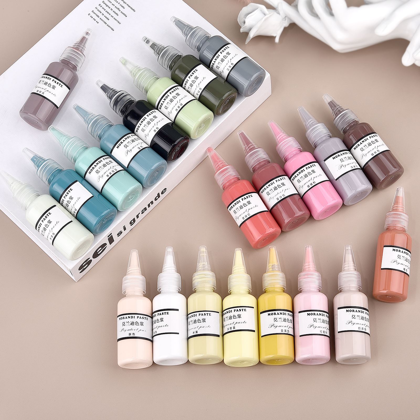 モランディ色液体樹脂顔料エポキシ樹脂 UV 樹脂インクアルコ - Resin Dye Alcohol のレビューと価格