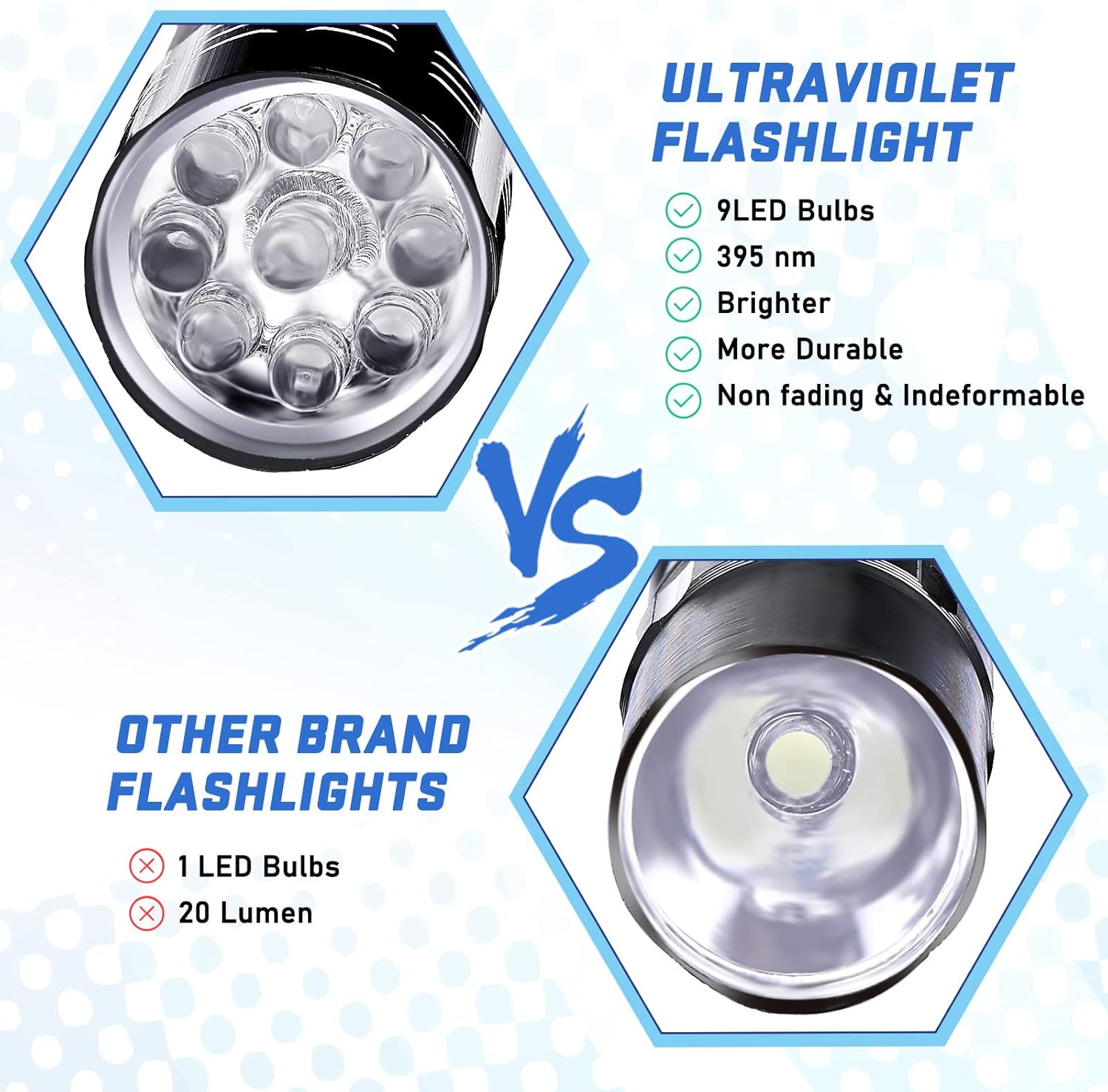 9LED懐中電灯 UVレジン硬化ランプ ライト LED 39 - Epoxy Uv Resin Kit のレビューと価格