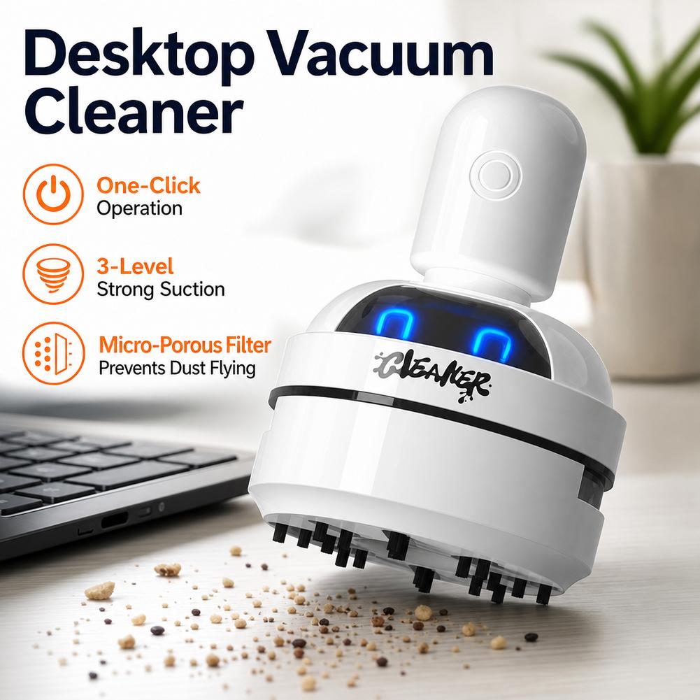 掃除機 デスクトップミニ充電式クリーナー ゴムくず キーボー - Vacuum Chamber Small のレビューと価格